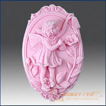 

The Flower Child Lunlun Silicone Soap mold candle mould DIY Carft molds S035