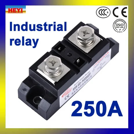 

Factory supply SSR-H3250ZF 250A Industrial Solid State Relay