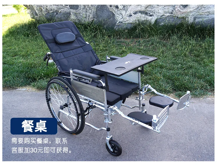 Складная для пожилых людей с ограниченными возможностями полный над уровнем моря инвалидной коляске высокую спинку с горшок