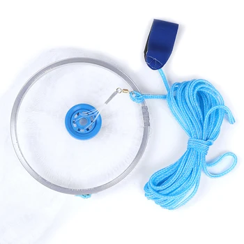 

Fishing Network Dia. Fishing Tools 240cm 300cm High Strength Small Mesh American Hand Cast Net with Sinkers Casting