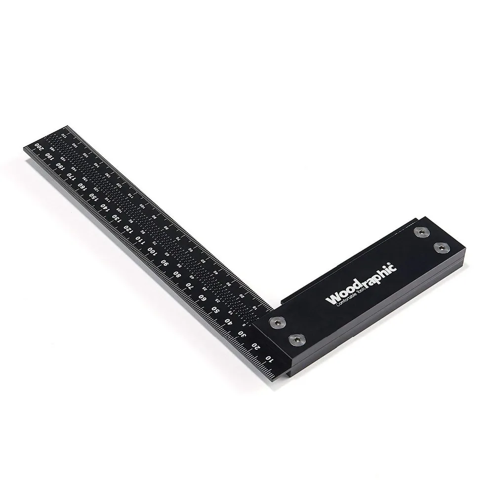 

300mm Precision Angle Ruler Square Gauge Aluminum Marking Tools Professional Carpenter Measurement Gadget
