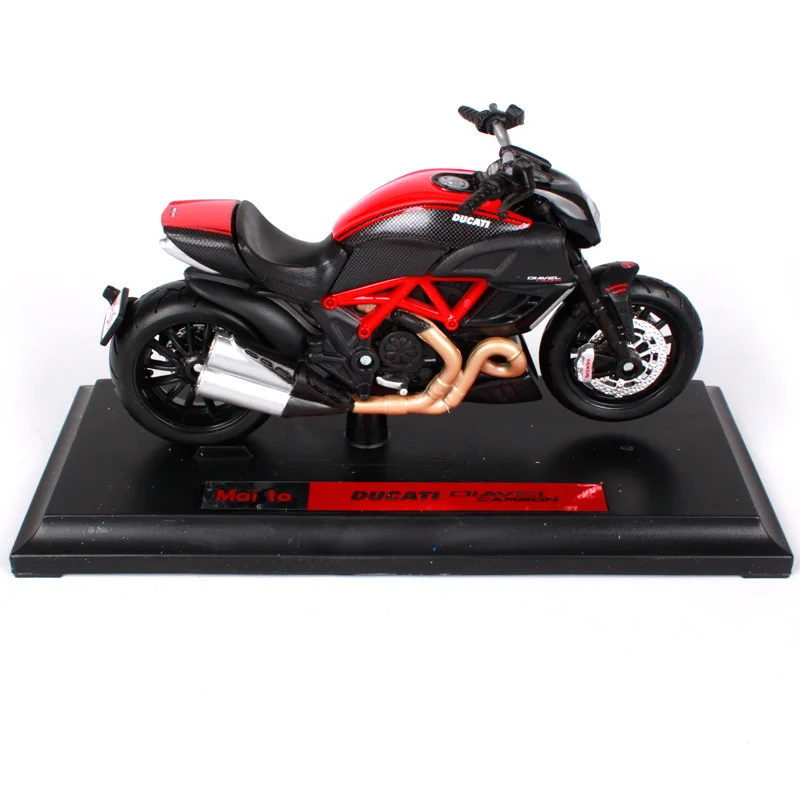 MAISTO 1:18 Ducati 420el карбоновая модель мотоцикла литая под давлением игрушка новинка в