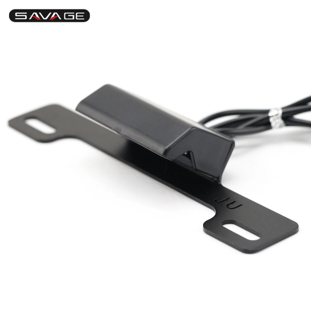 

License Plate LED Light For US CA PT JP Motorcycle Accessories Universal License Plate LED Lamp With Cable Motorbike Motos