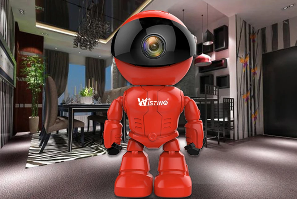 Wistino 960P IP Camera Robot Wireless Smart Home WIFI Baby Monitor 1.3MP CCTV Security Camera Indoor Alarm Surveillance Remote (3)