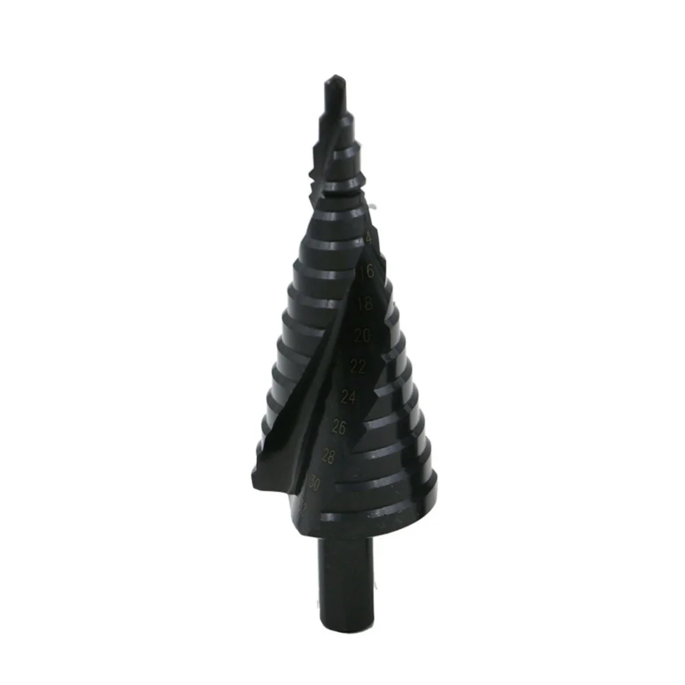 4-32/4-20/4-12 мм HSS кобальтовые ступенчатые сверла азотная высокоскоростная стальная спираль для металлического конусного сверла набор треугольного хвостовика