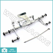 ЧПУ Заготовка Новый Вперед Управления Мотоциклист Регулируемые Rearsets Подножки Для Ног Лежит Задний Наборы для SUZUKI VS1400 VS 1400