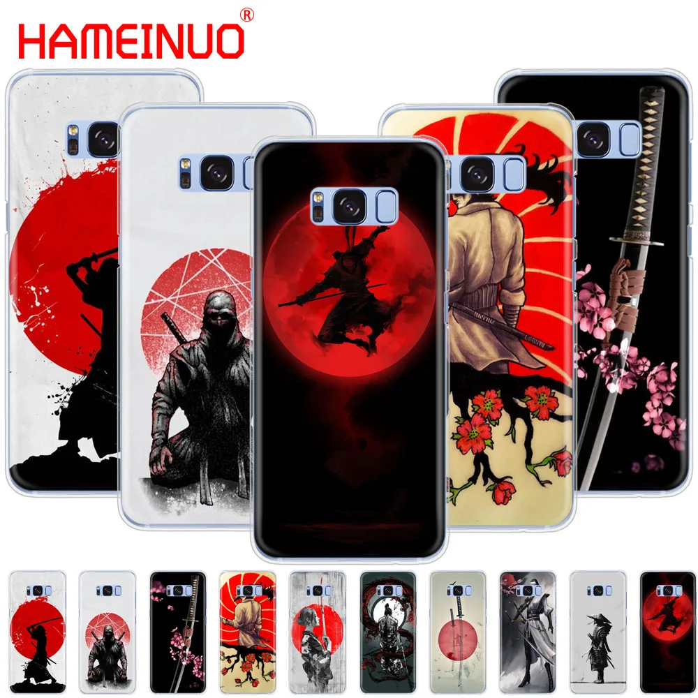 

HAMEINUO Japan The samurai Ninja. cell phone case cover for Samsung Galaxy S9 S7 edge PLUS S8 S6 S5 S4 S3 MINI