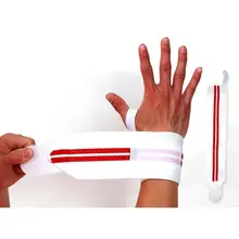 1 шт. спортивные наручные бандаж ручной Поддержка защитный напульсник Sweatband защита для запястья Спортивная фигурная скобка открытый