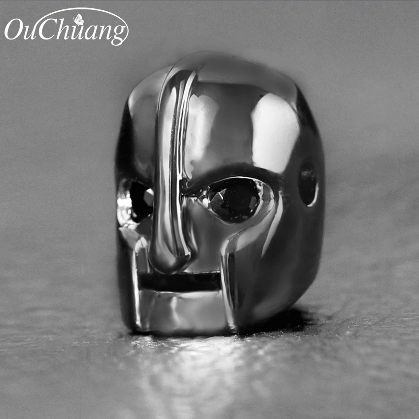 Ouchuang новый бренд DIY черный Бусины для Для мужчин браслет известный римский