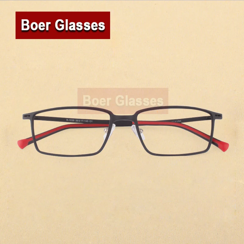 2017, Новая мода Бизнес Мужская Полный фонарь на колесо Вес TR90 очки прямоугольные очки рецепт на очки для зрения Rxable 1039