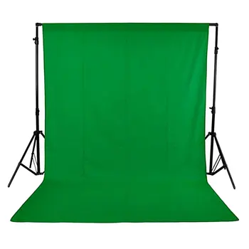 

Centechia 1.8*2.7m/5.9*8.8ft Photo Background Photography Backdrops Backgrounds Studio Video Nonwoven Fabric Green White Screen