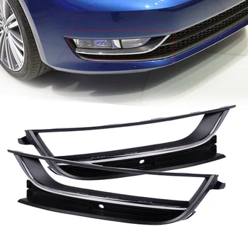 

DWCX 56D853665 56D853666 Front Bumper Left + Right Fog Light Lamp Grille for VW Passat NMS 2012 2013 2014 only America Model