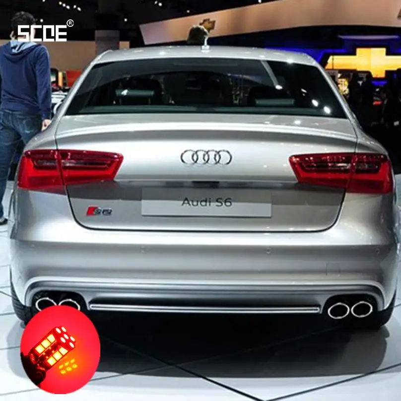 Для audi S4 (8E) S6 (4F) S8 (4E) Allroad A8 SCOE 2X 30SMD светодиодный стоп/стояночный задний/задний