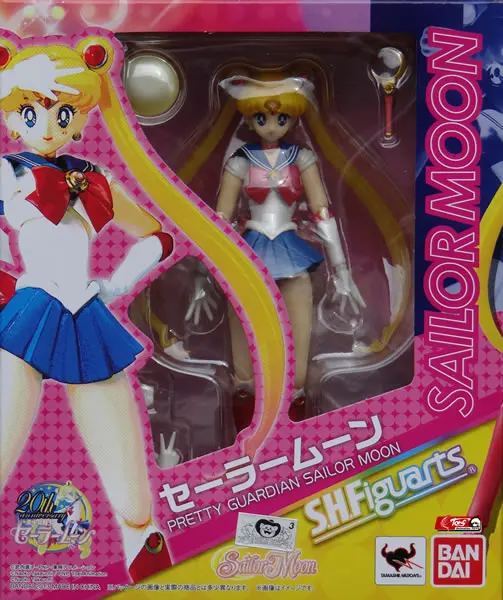 Японское аниме "Pretty Guardian Sailor Moon" Оригинальная фигурка BANDAI Tamashii нация СВЧ/S. H. Figuarts-Сейлор Мун