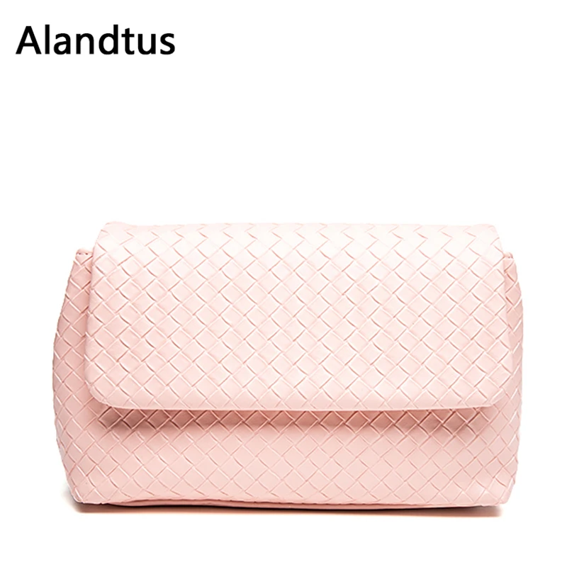 

Alandtus Leather Women Handbags Hot Sale Casual Lady Shoulder Bag Female Messenger Bag Fashion Crossbody Bags For Teenager Girls