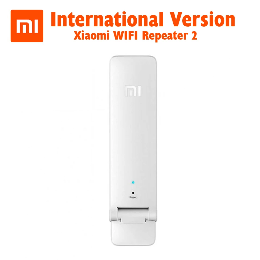 Global Version Original Xiaomi WIFI Repeater 2 Amplifier Extender Universal Repitidor Wi-Fi 300Mbps 802.11n Wireless | Компьютеры и