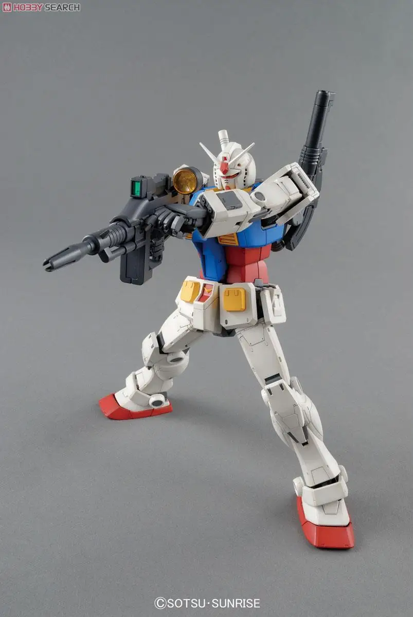 Bandai Gundam MG 1/100 RX-78-2 GUNDAM Ver. GTO мобильный костюм сборные модели наборы фигурки Детские игрушки