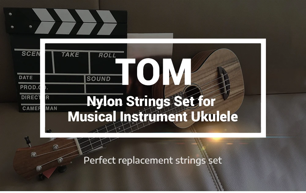 TOM TAS-100 замена нейлона 4 струны для музыкального инструмента укулеле