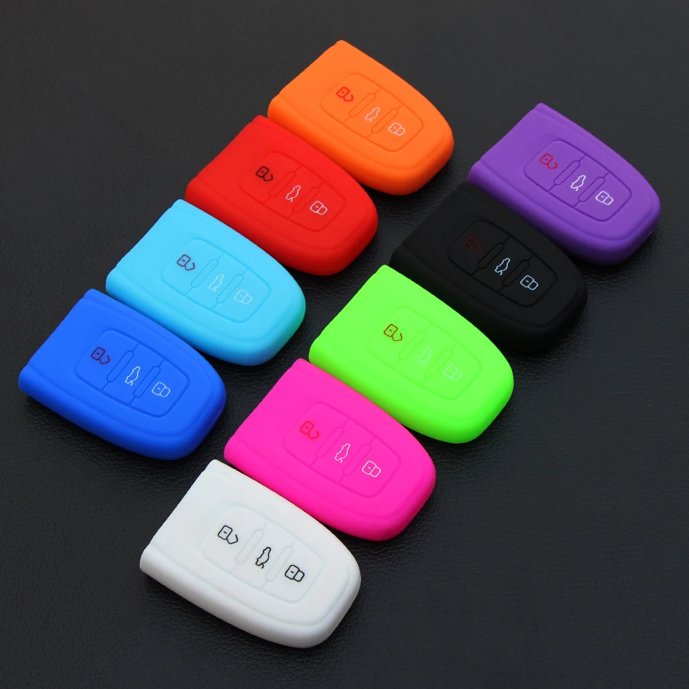 Remote Silicone 3B Key Cover Case Protect For Audi B6 B7 B8 A4 A5 A6 A7 A8 Q5 Q7 R8 TT S5 S6 S7 S8 SQ5 RS5 Smart | Автомобили и