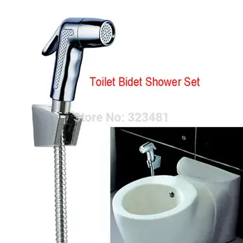 

High quality Portable Toilet Bidet Shattaf Shower Set including ABS bidet shower + hand shower hose + shower holder