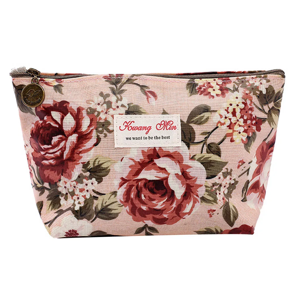 

OCARDIAN Cosmetic Bags & Cases Hot Sale Multifunction travel Cosmetic Bag Solid Zipper Fabric Handbags Case Make up Cases 94257