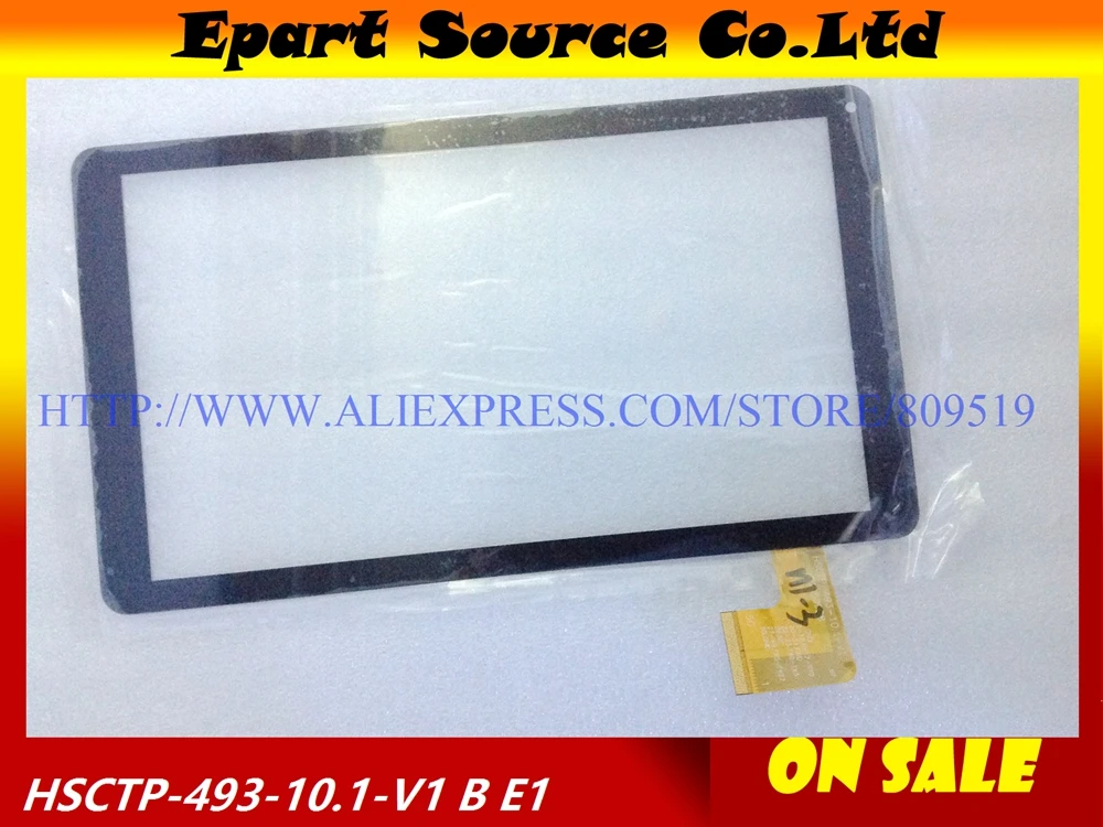  Free shipping 10.1" inch HSCTP-493-10.1-V1 tablet PC Touch screen panel Digitizer Glass Sensor replacement HSCTP-493 