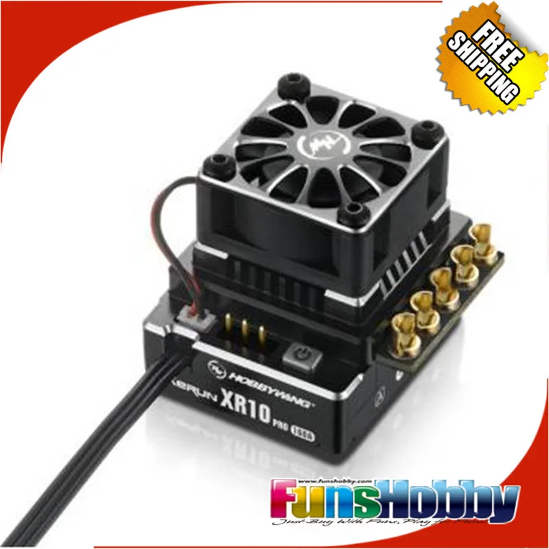 Hobbywing XERUN XR10 PRO бесколлекторный датчик ESC черный/оранжевый/красный регулятор