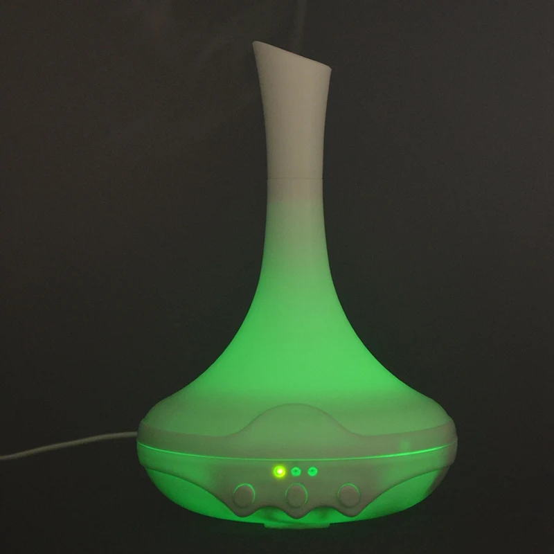 

Aromatherapy Air Humidifier Aromatherapy Essential Oil Diffuser Colorful Led Ultrasonic Electric Nebulizer With Us Plug White