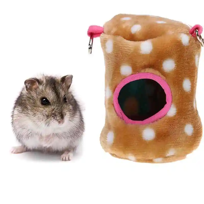 

Pet Supplies Polka Dot Houses Flannel Hanging Hammocks Sleeping Beds Mats Cages Small Animals Squirrel Hamster Rabbit Product