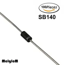 MCIGICM 100 PCS DO-41 1A 40 V диод Шоттки sb140
