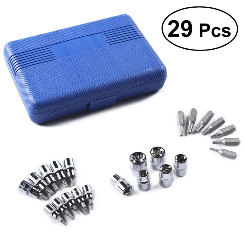 Buy Torx Bit Socket Set Chrome Vanadium Steel Metric