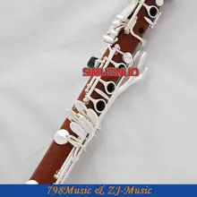 Профессиональная Роза Деревянная 19 ключ Bb кларнет бум система с Чехол