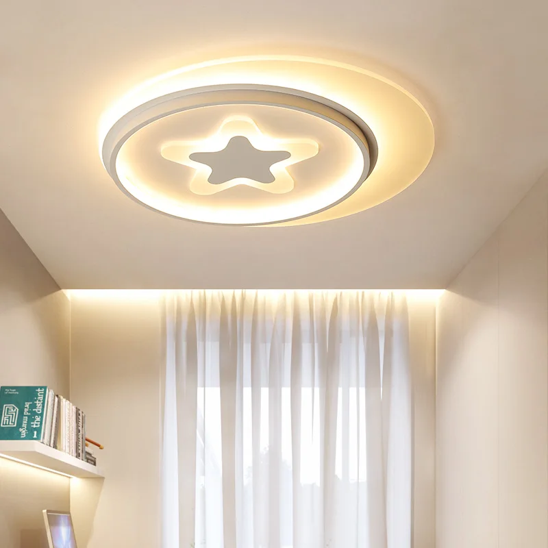 

New creative stars Led ceiling lamp for bedroom children's room study kitchen decoration aluminum ceiling light free shipping