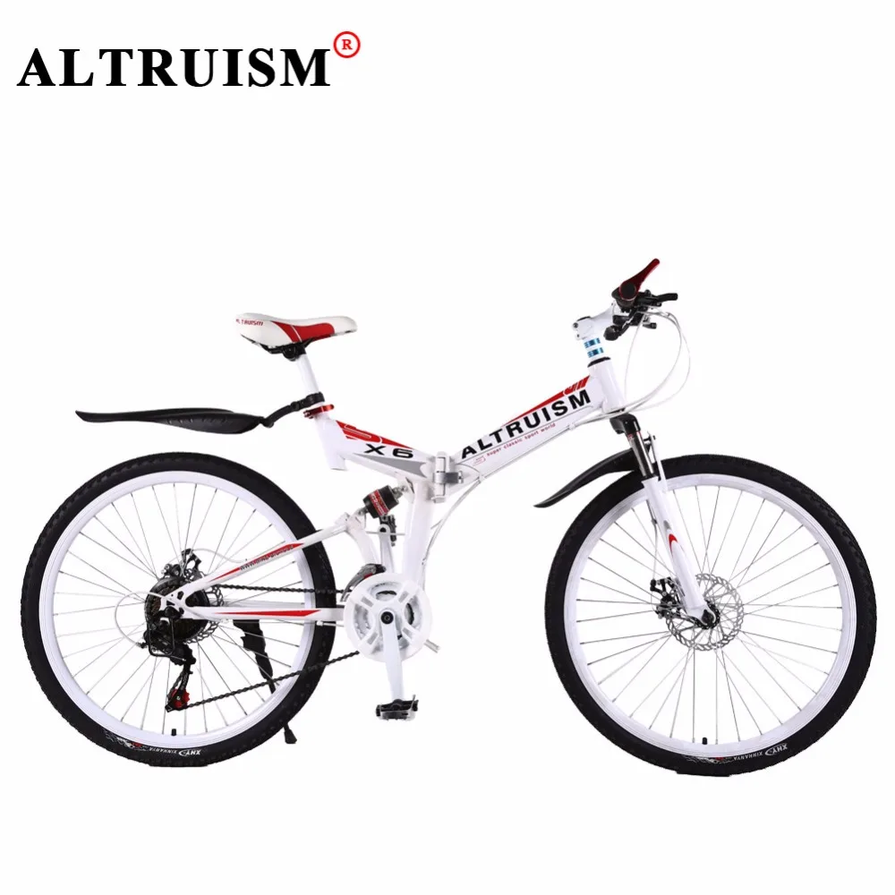 Altruism X6 Bmx Downhill Горный Велосипед 26 Дюймов 21 Скорость Bici Corsa Bikes Mens Bisiklet Складной