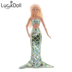 Luckdoll Новые Красивые куклы Русалка Стиль 1/6BJD Кукла Одежда детская любимых аксессуаров куклы