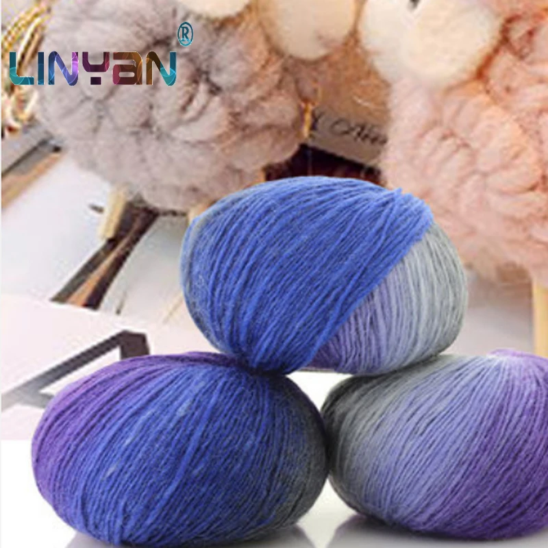

6balls *50g 100% australasian wool 180 meter/ball thick Knitwear Hand Knitting Yarn For Knitting & Crocheting Scarf ZL3