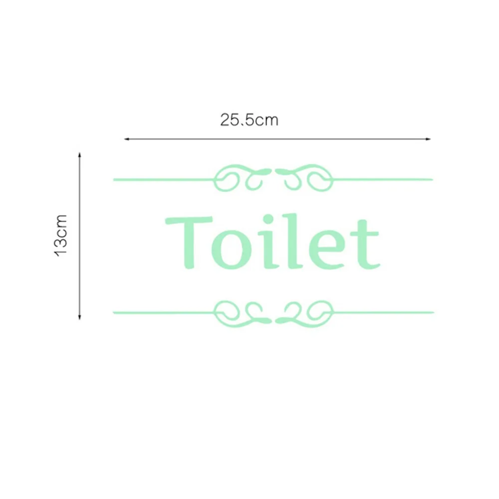 US 154 20 OFFEshylala Badezimmer Dekoration Lustige Wandaufkleber  Leuchtende Wc Tr im Dunkeln leuchten Aufkleber Wohnkulturglow in dark 