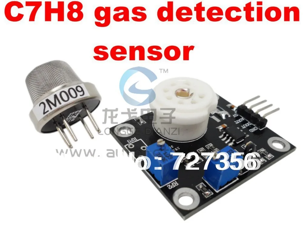 a semiconductor-heated qualitative detection with analog and TTL signal output level 2M009 sensor module Toluene sensor module