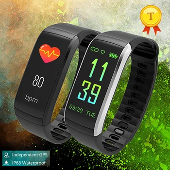 

New GPS Track Anti-Lost Smart Band Heart Rate Multi-sport modes Sleep Monitor Sedentary Reminder Fitness Tracker Friends Gift