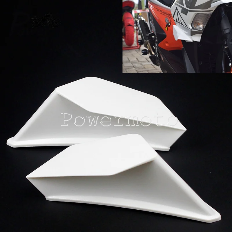 2 шт. гидродинамические крылья для мотоцикла Honda NC CB CBR Kawasaki Ninja ZR ZX Yamaha YZF|Накладки и