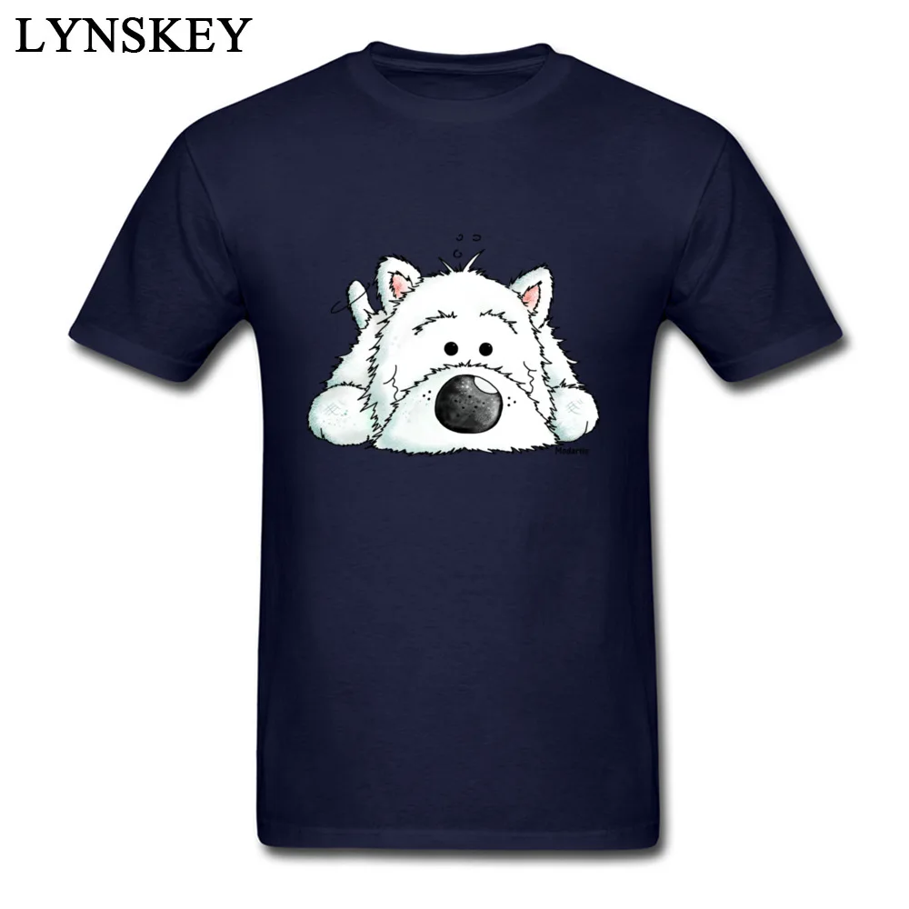 West Highland White Terrier - Dog_navy