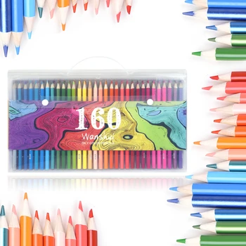 

Superior160 Colors Wood Colored Pencils Set Lapis De Cor Artist Painting Oil Color Pencil For School Drawing Sketch Art Supplies