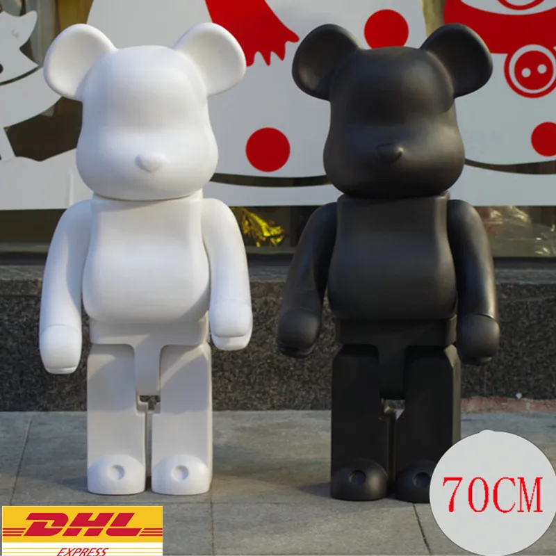 

27"Be@rbrick 1000% Bearbrick SOBO DIY Gloomy Basic Vinyl Action Figure Collectible Model Toy 70CM D381