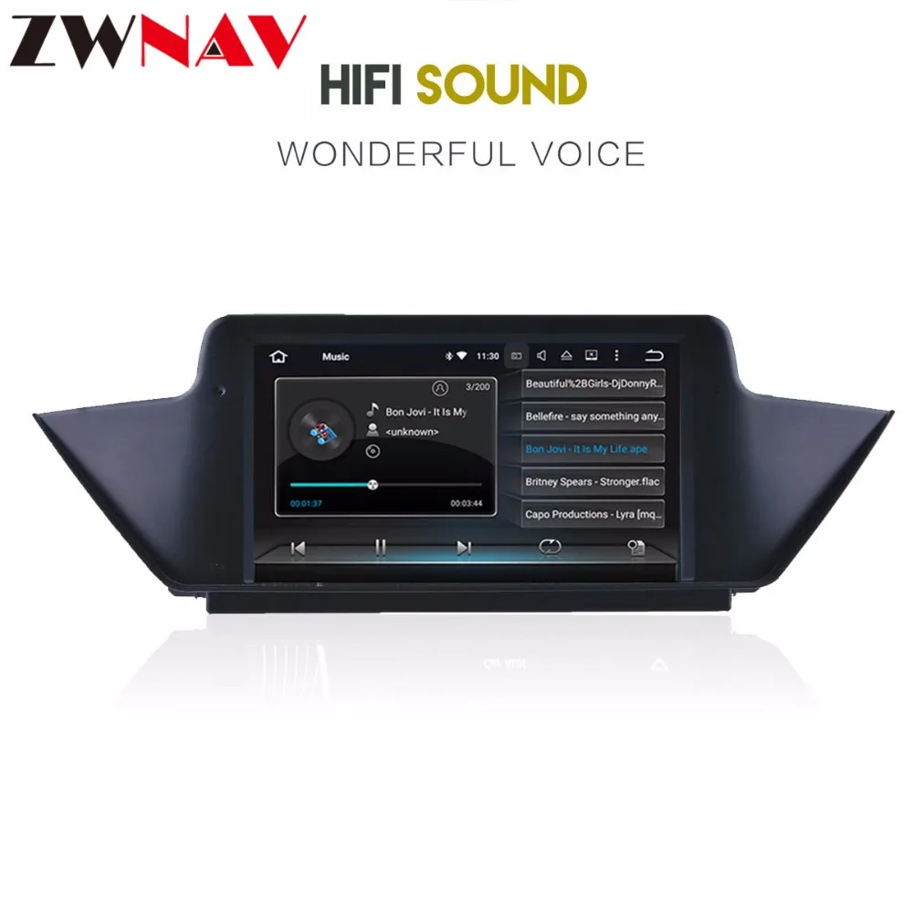 Android 8.0 Car DVD multimedia Player head unit for BMW X1 E84 2009-2013 with wifi Radio BT GPS Nav