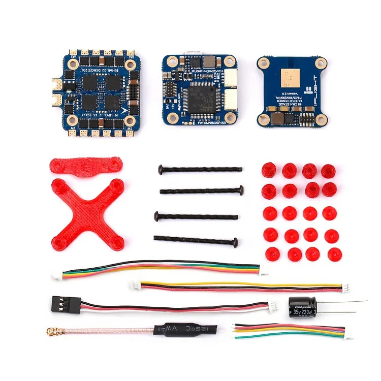 IFlight sucex Mini F4 V2 Flight Tower 2 6S W/sucex V2.1 FC/sucex 35A 4 в 1 ESC/sucex PIT/25/100/200/400/500mW VTX|Детали и