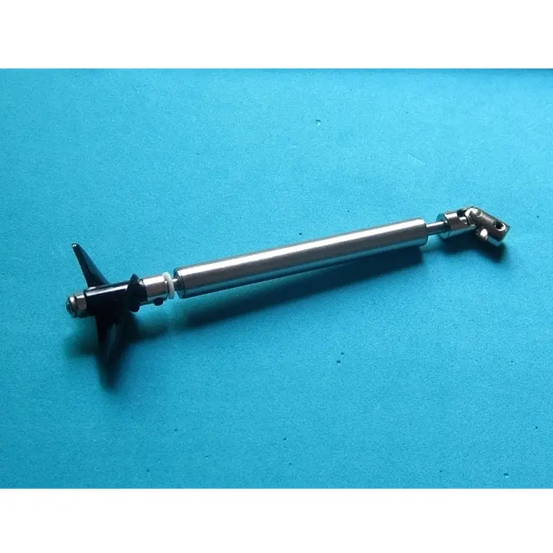 RC boat wire drive system 4mm diameter stainless steel 13cm shaft set 2-blade propeller universal coupling 8cm shaft sleeve RC boat wire drive system 4mm diameter stainless steel 13cm shaft set 2-blade propeller universal coupling 8cm shaft sleeve
