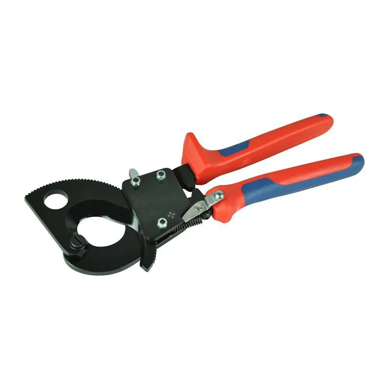 Ratchet Cable Cutter for cutting copper aluminum cables,single standed