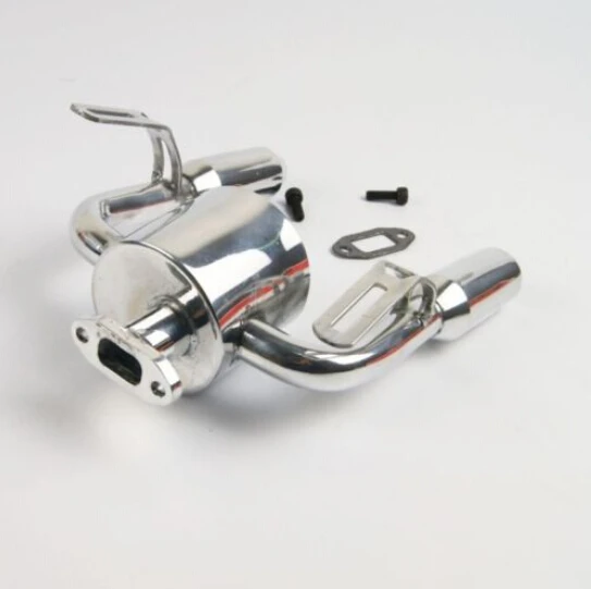 hpi baja 5b machined aluminium twin pipe set