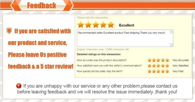 5 feedback
