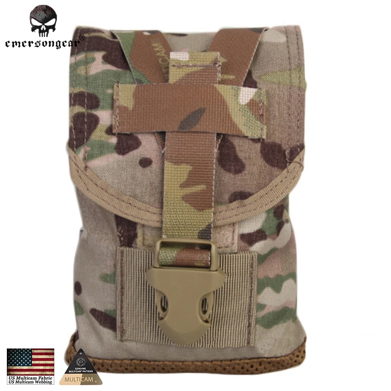 

Emersongear MLCS Canteen Pouch With Protective Insert Airsoft Hunting Gear Molle Military Tactical Gear EM6039 Multicam AOR ATFG